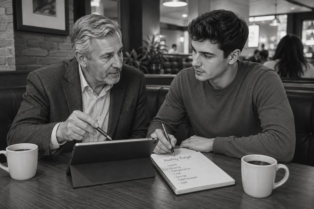 I Sat Down to Help My Nephew With a 401k Form. Three Hours Later, We Built a Budget From Scratch.