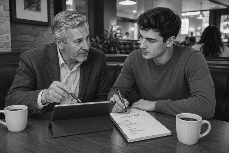 I Sat Down to Help My Nephew With a 401k Form. Three Hours Later, We Built a Budget From Scratch.